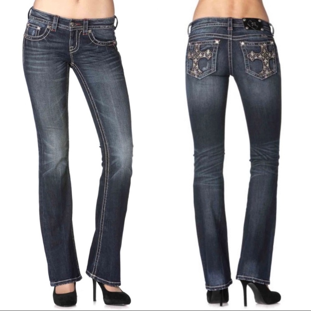 Miss Me Boot Cut Jeans